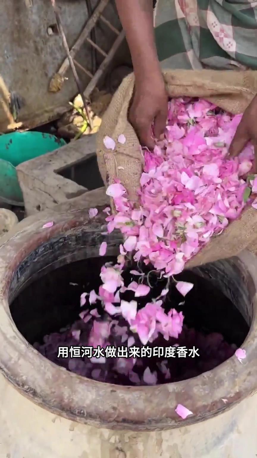 制作玫瑰花香水