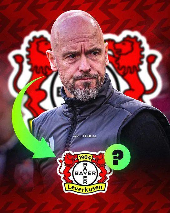 备胎首选！曝滕哈赫是勒沃库森主帅候选 正等待阿隆索做决定