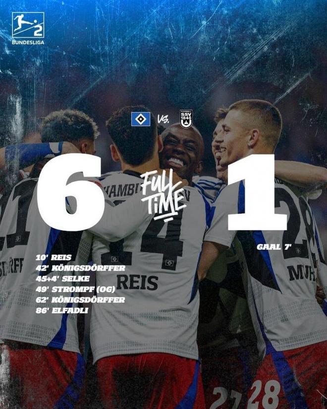 6-1！漢堡終于“原諒”德甲，時隔7年回歸，數(shù)萬球迷沖進(jìn)場內(nèi)狂歡