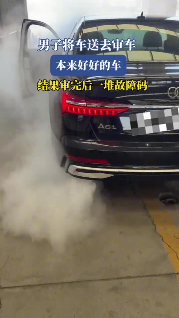 男子将车送去审车,本来好好的车,结果审完后一堆故障码!!