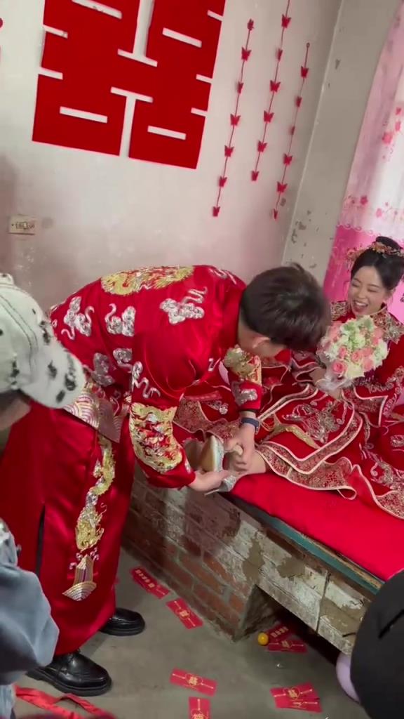 这真不会啊，恭喜新娘喜提一手货源！