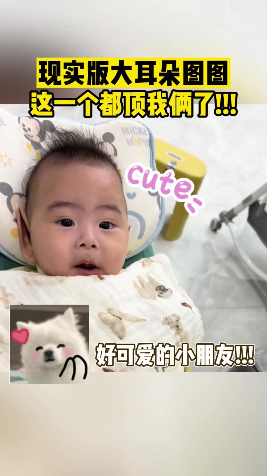 现实版大耳朵图图，这一个都顶我俩了!!!