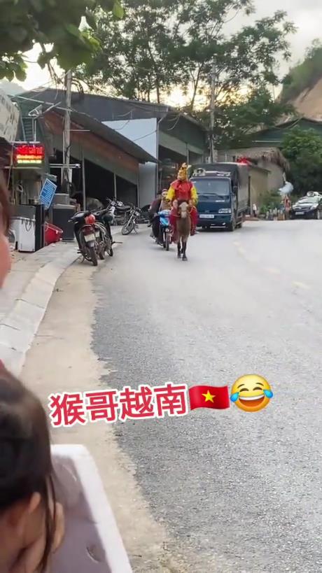 “西天取经”路过越南,八戒坐骑已改新能源了!!
