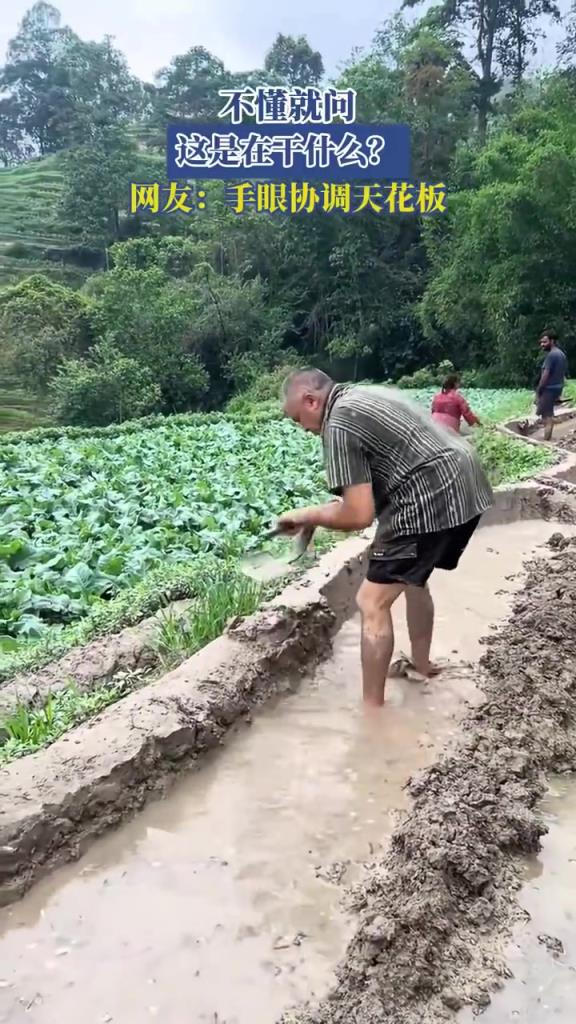 不懂就问，这是在干什么？网友：手眼协调天花板