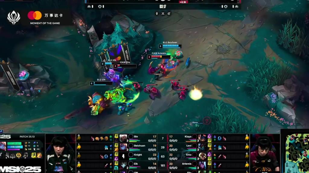MSI入圍賽 BLG vs GAM 第一局高光時(shí)刻