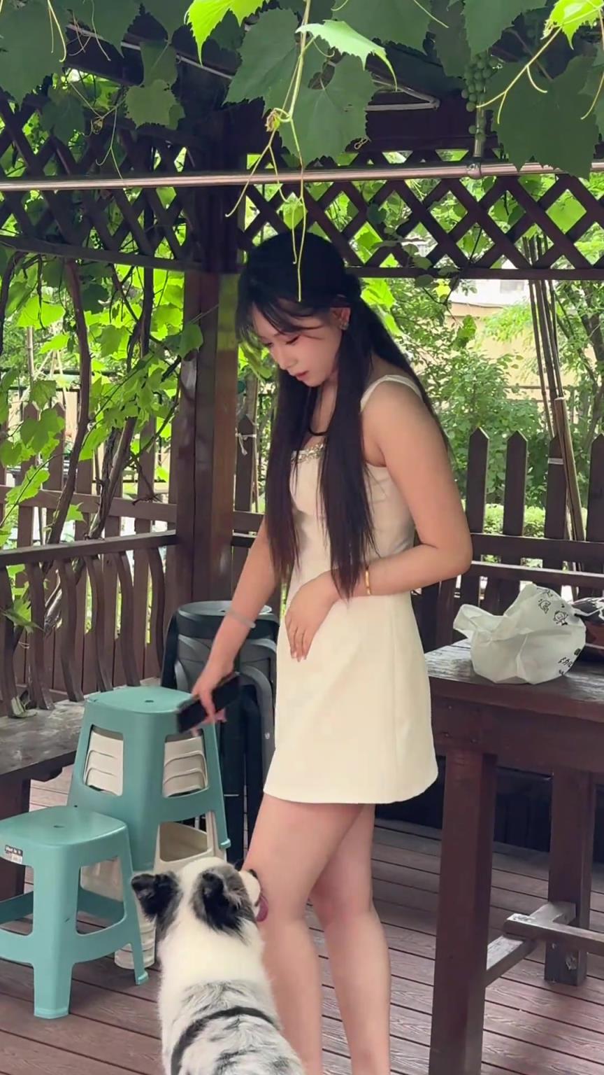狗子是只挑女生的腿舔嗎？！