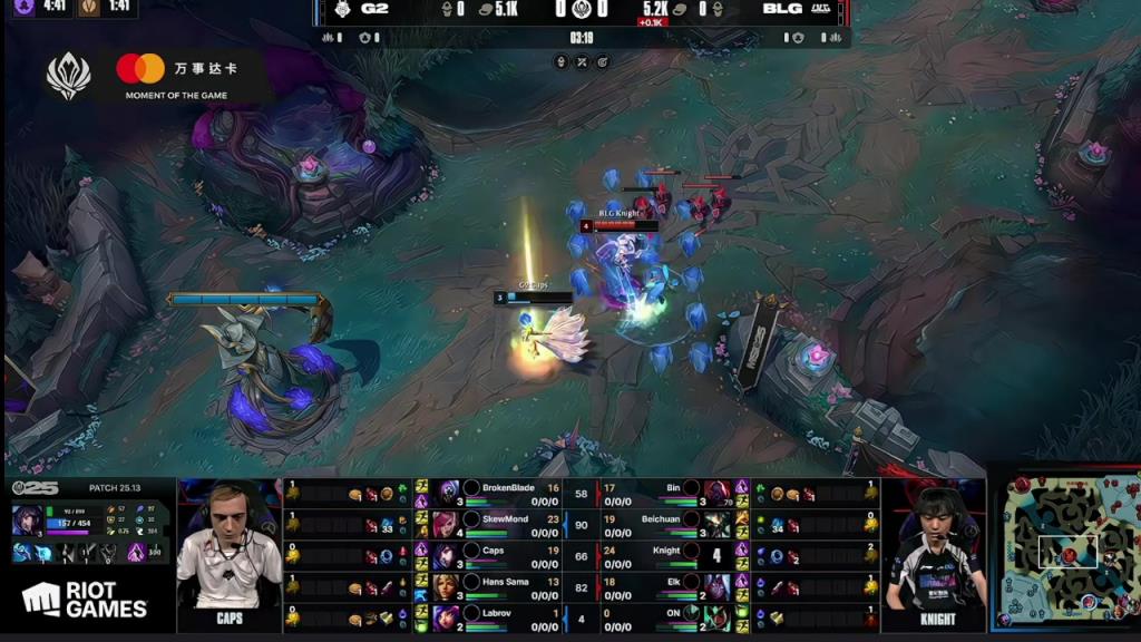 MSI入圍賽 G2 vs BLG 第二局高光時(shí)刻