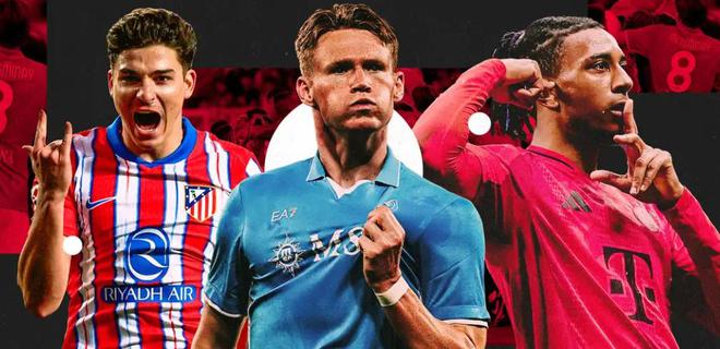 GOAL評本賽季歐洲最佳簽約TOP20：姆巴佩、內(nèi)維斯領(lǐng)銜