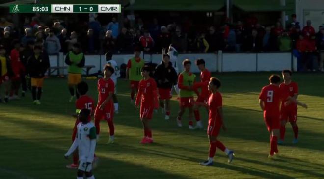 蒙太古杯-U16國足1-0喀麥隆取首勝+兩輪不敗 蕭晨熙任意球貼地斬