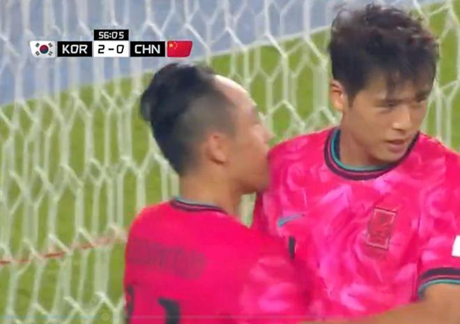 國足巨大蒙羞：57分鐘被韓國隊(duì)轟進(jìn)3球 對(duì)手懶得慶祝+露不屑表情