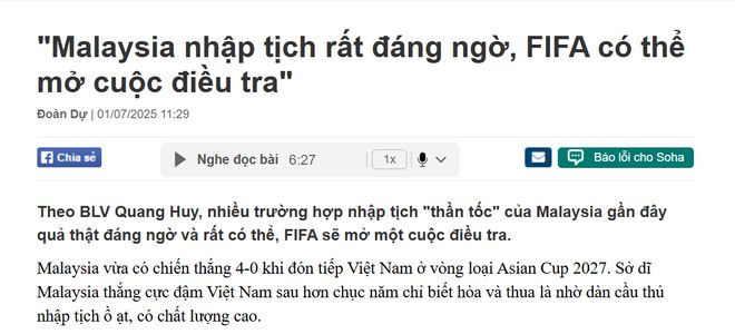 鬧大了！東南亞球隊被曝歸化違規(guī)，或被全球禁賽，國足壓力小了