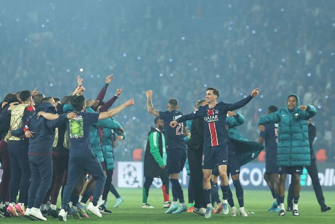 歐冠-巴黎2-1總比分3-1雙殺阿森納晉級決賽 法比安世界波登貝萊助攻阿什拉夫建功鎖定勝局