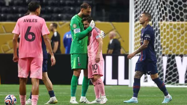 梅西生涯第8次遭遇4球及以上慘敗，曾單場被灌8球和6球