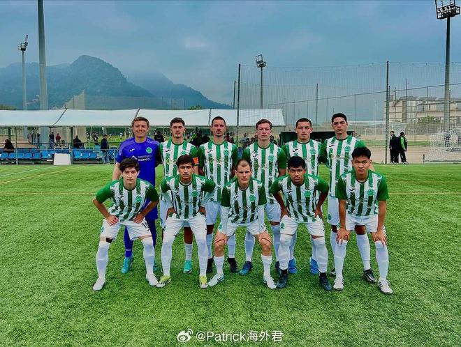 博主：国安07梯队梁轩于留洋西班牙，参加瓦伦U19乙级联赛