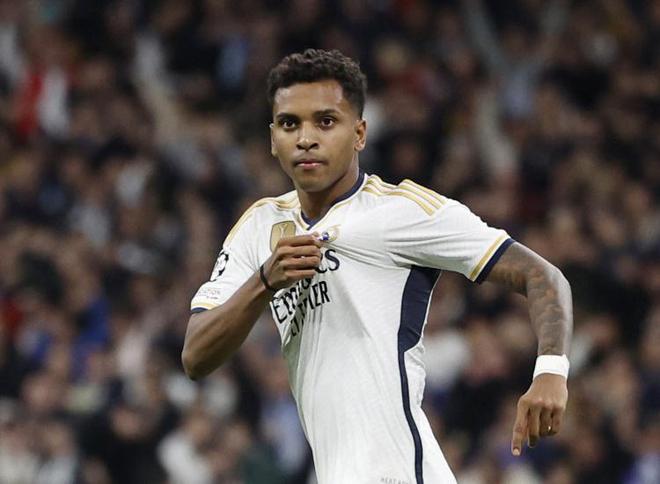 本场因病缺席，罗德里戈赛后第一时间发推庆祝：Hala Madrid
