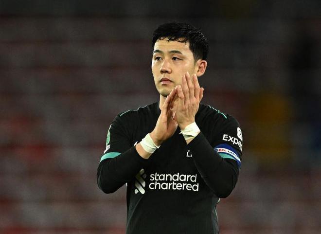 遠藤航：即使在利物浦只有5到10分鐘的上場時間，我也想拼盡全力