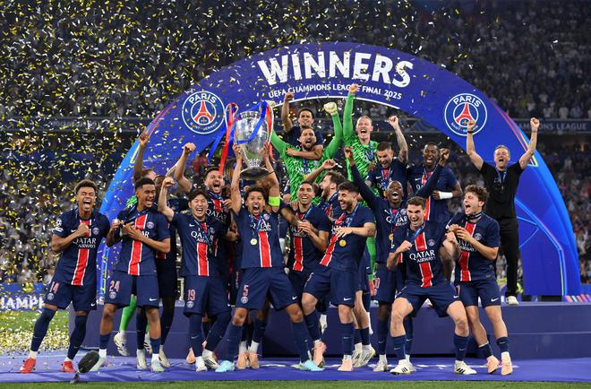 見證歷史之年！本賽季巴黎、熱刺、紐卡等隊均完成歷史性奪冠