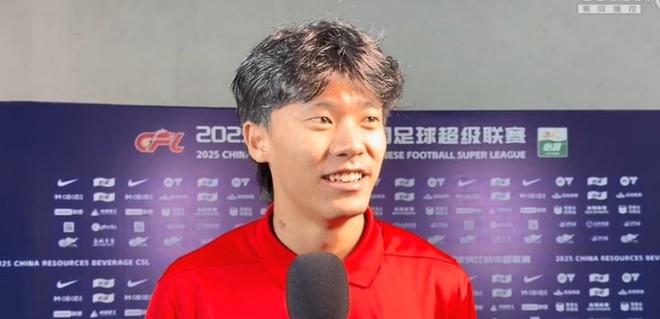 胡荷韜：進(jìn)球十分興奮，而且今年的首球來得比之前都要早一點(diǎn)