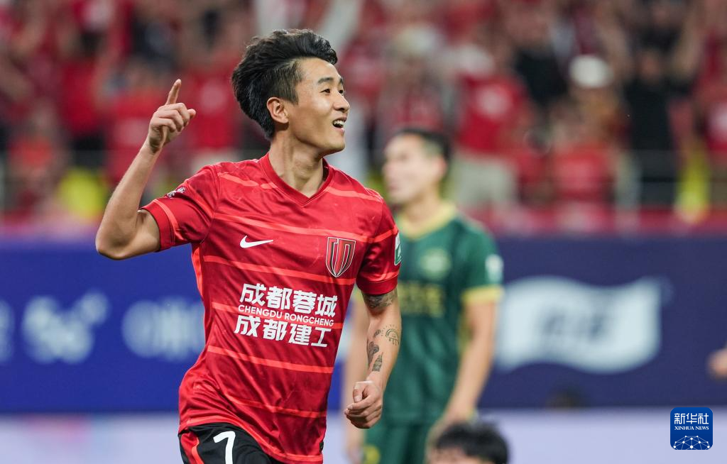 中超：成都蓉城勝浙江俱樂(lè)部綠城