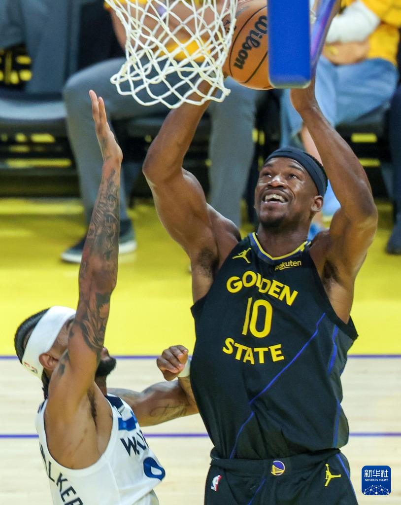 NBA季后賽：勇士不敵森林狼