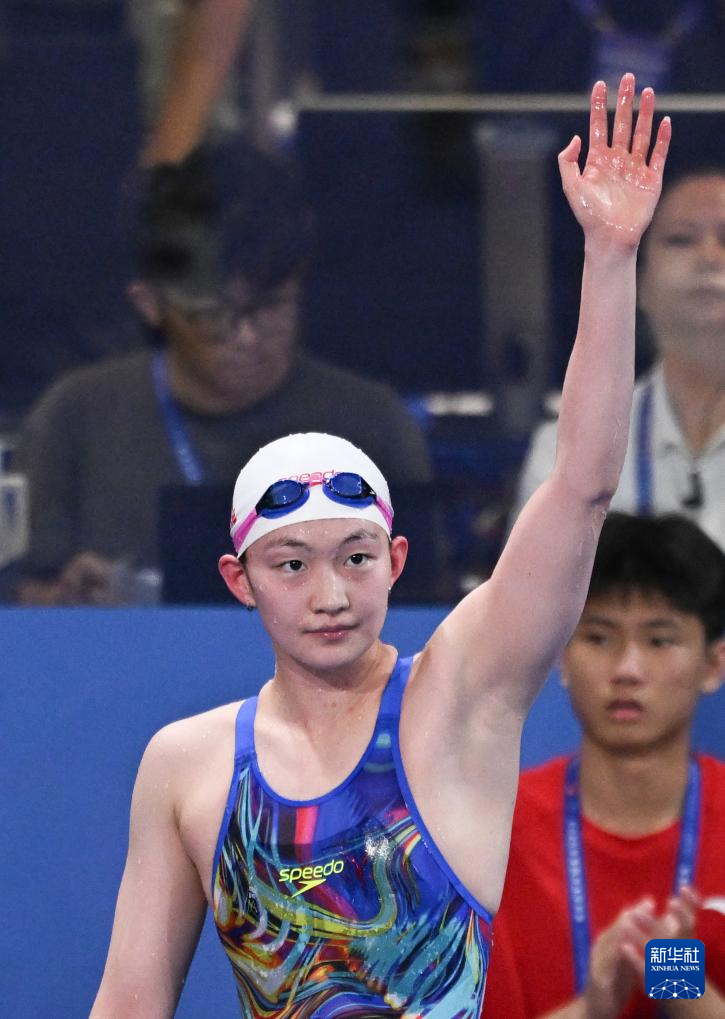 全国游泳冠军赛：李冰洁获女子1500米自由泳冠军