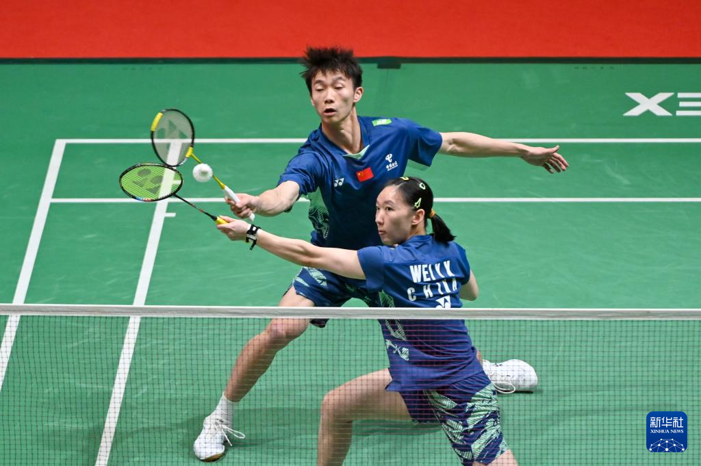 马来西亚羽毛球大师赛：蒋振邦/魏雅欣晋级混双八强