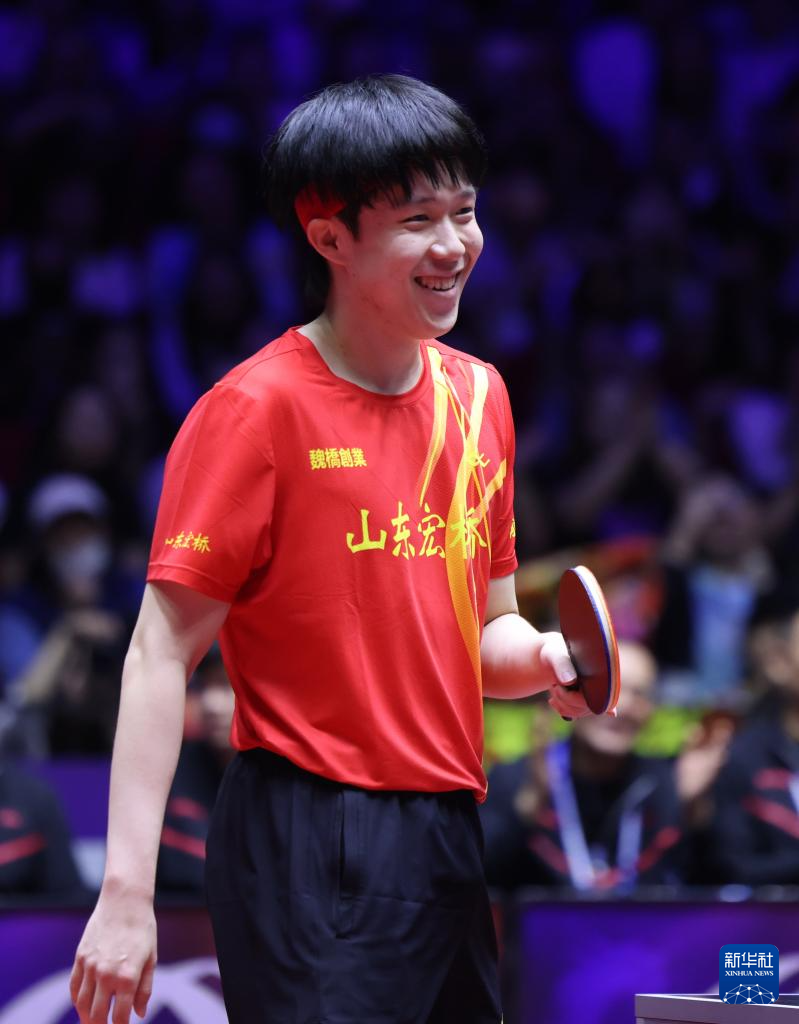 乒超联赛男子团体：山东魏桥·向尚运动胜四川丰谷