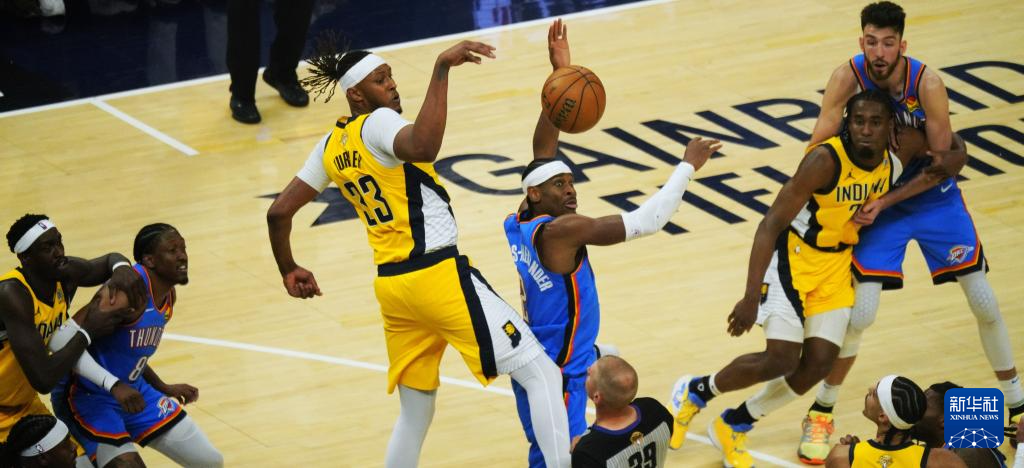 NBA總決賽第三場：步行者勝雷霆