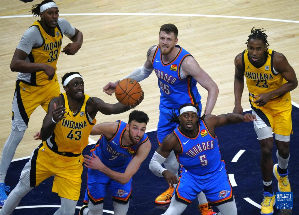 NBA总决赛第四场：步行者不敌雷霆