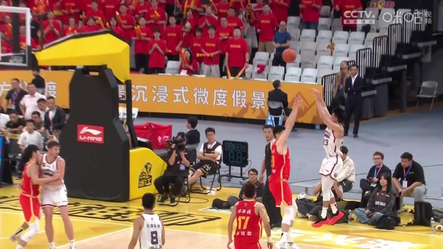 确认参选NBA！林葳这手干拔强投三分 国内很少有后卫能做到！