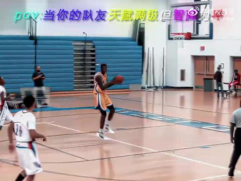 难道是天赋！恩比德早年没进NBA前就是这样打球的