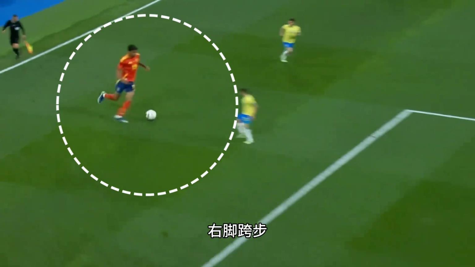 亚马尔的假动作究竟有多离谱？无论你做什么，仿佛都是错！