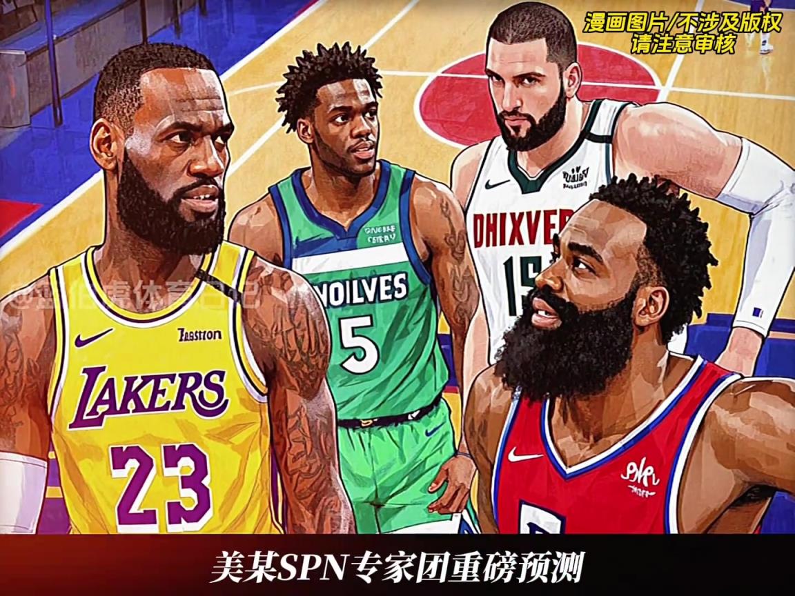专家看好！ESPN专家预测：湖人、快船将携手晋级次轮！
