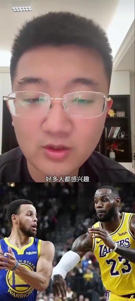解说老郑：湖人季后赛打勇士的话，少了浓眉优势没有以前大了