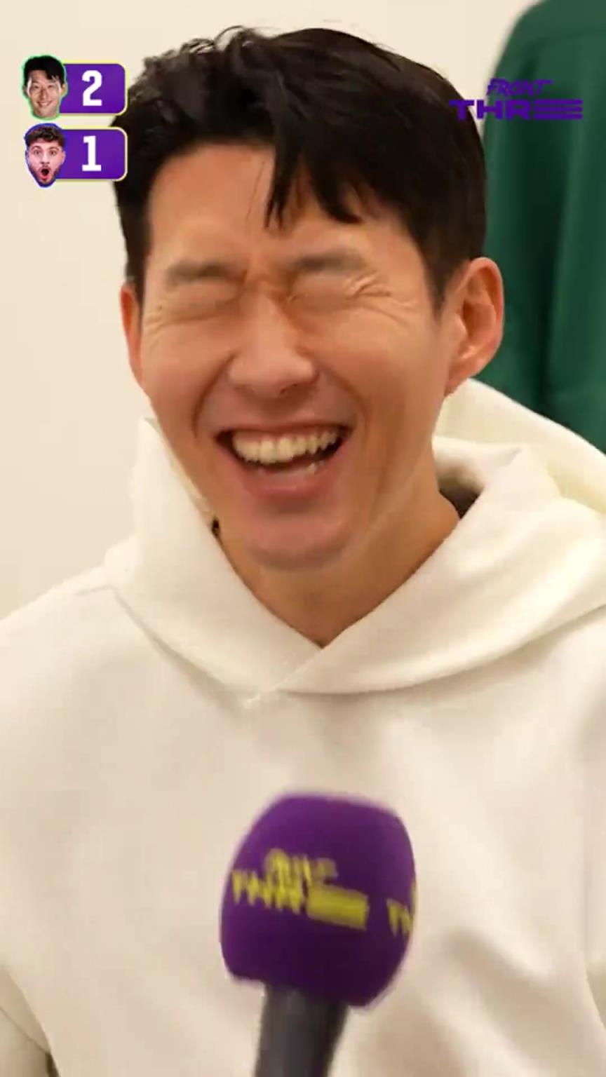 孙兴愍参与足球问答挑战！你的反应，有他快吗？