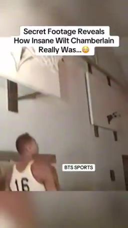 高清彩色画质修复张伯伦打球，放在现在NBA感觉他打不了
