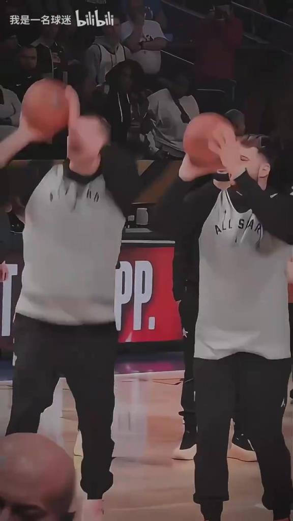 这俩有点太暧昧了！约基奇和东契奇的“幼稚园”时刻！