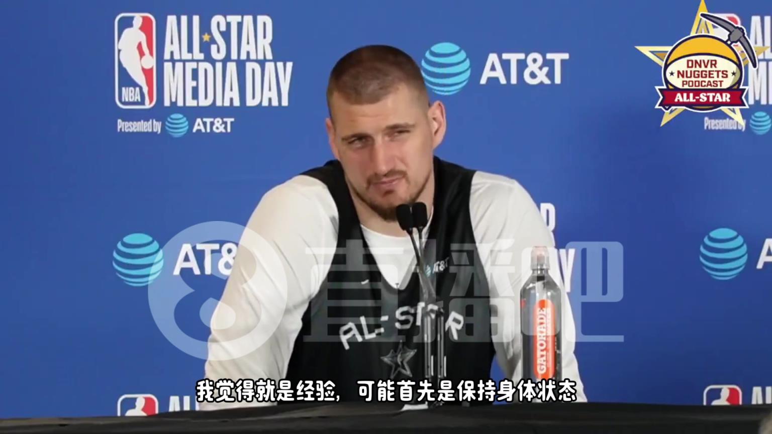 值得东契奇学习！约基奇谈如何提升自己：保持体型，照顾好身体是最重要的事