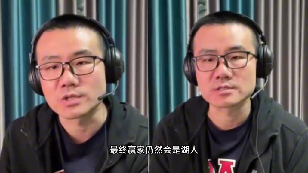 虽然今天洛杉矶双雄都输了，但徐静雨依旧相信湖人能击败森林狼，快船淘汰掘金