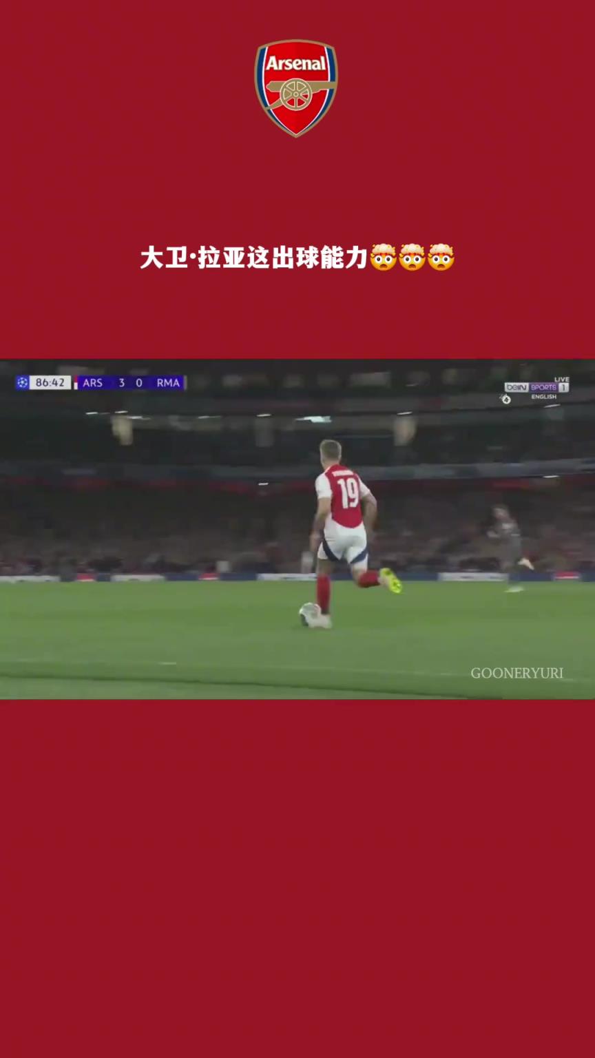 阿森纳球迷：这，就是出球型门将的重要性！