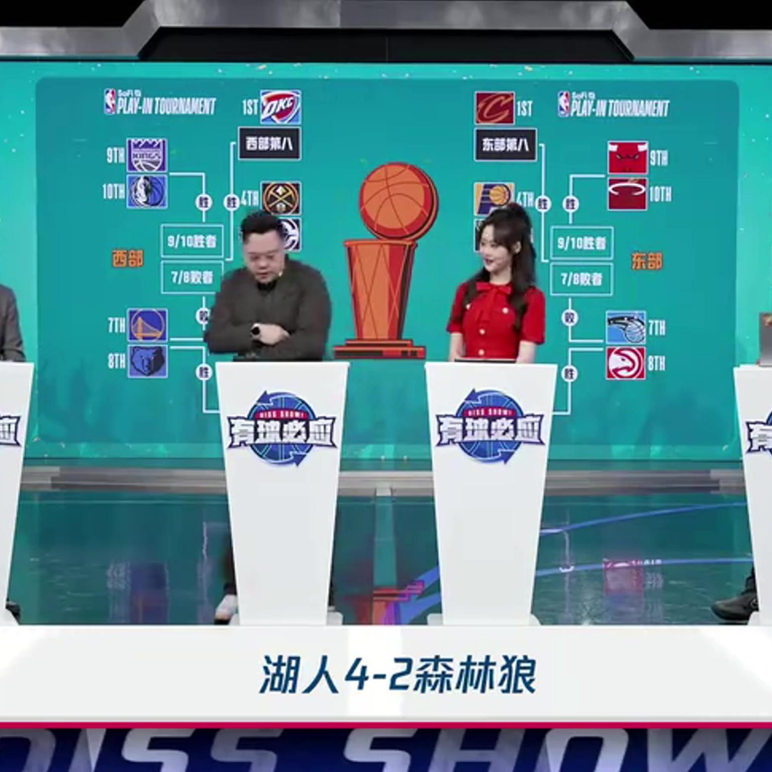 懂球！管維佳此前：森林狼4-2湖人，森林狼整體實力更強，戈貝爾能貢獻正面作用