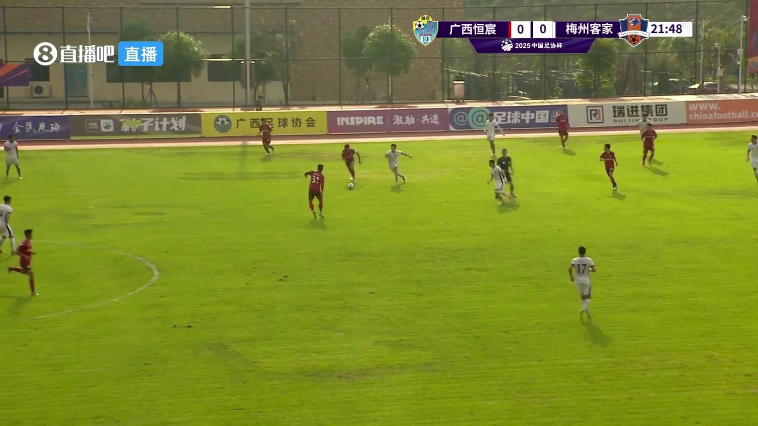 梅州客家1-0领先！季胜攀单刀破门首开记录