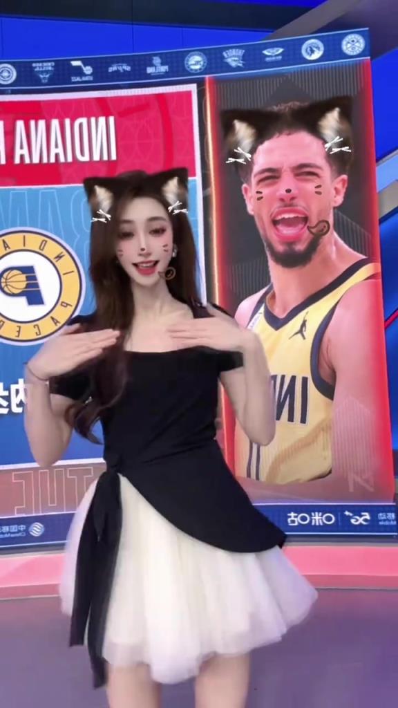 女主播这是被哈利伯顿吸粉了吧~