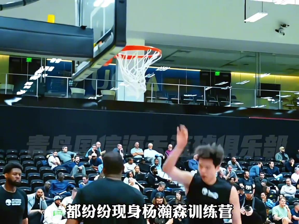 AD哈里森佩总莱利等人都观看了杨瀚森试训，行情继续飙升！
