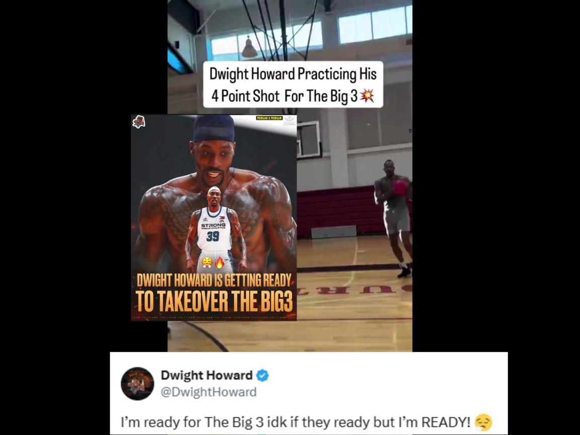 没得选了？火花苦练4分球备战BIG3联盟：我准备好了，你们呢
