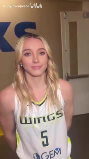 又美又强！老天爷赏饭吃啊！你觉得佩奇是WNBA最美球员吗？