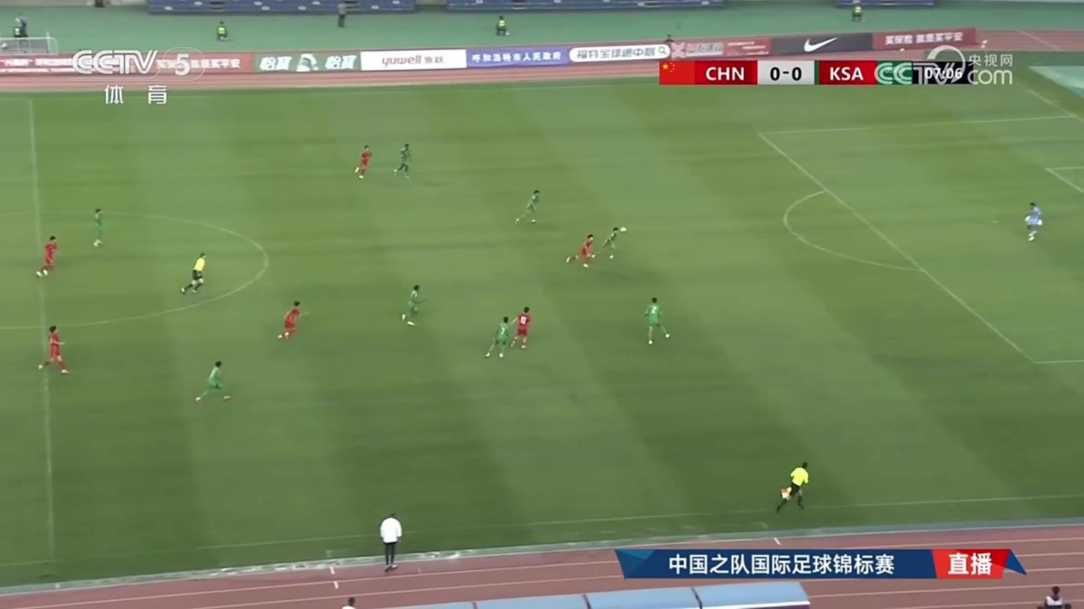 太強了??鄺兆雷助攻，何思凡吊射破門，U16國足1-0沙特