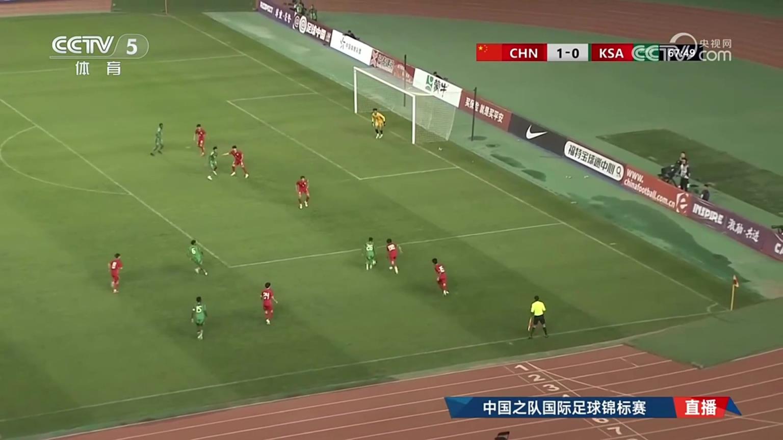 U16国足1-1被扳平！纳瓦夫门前包抄破门，边路被爆了