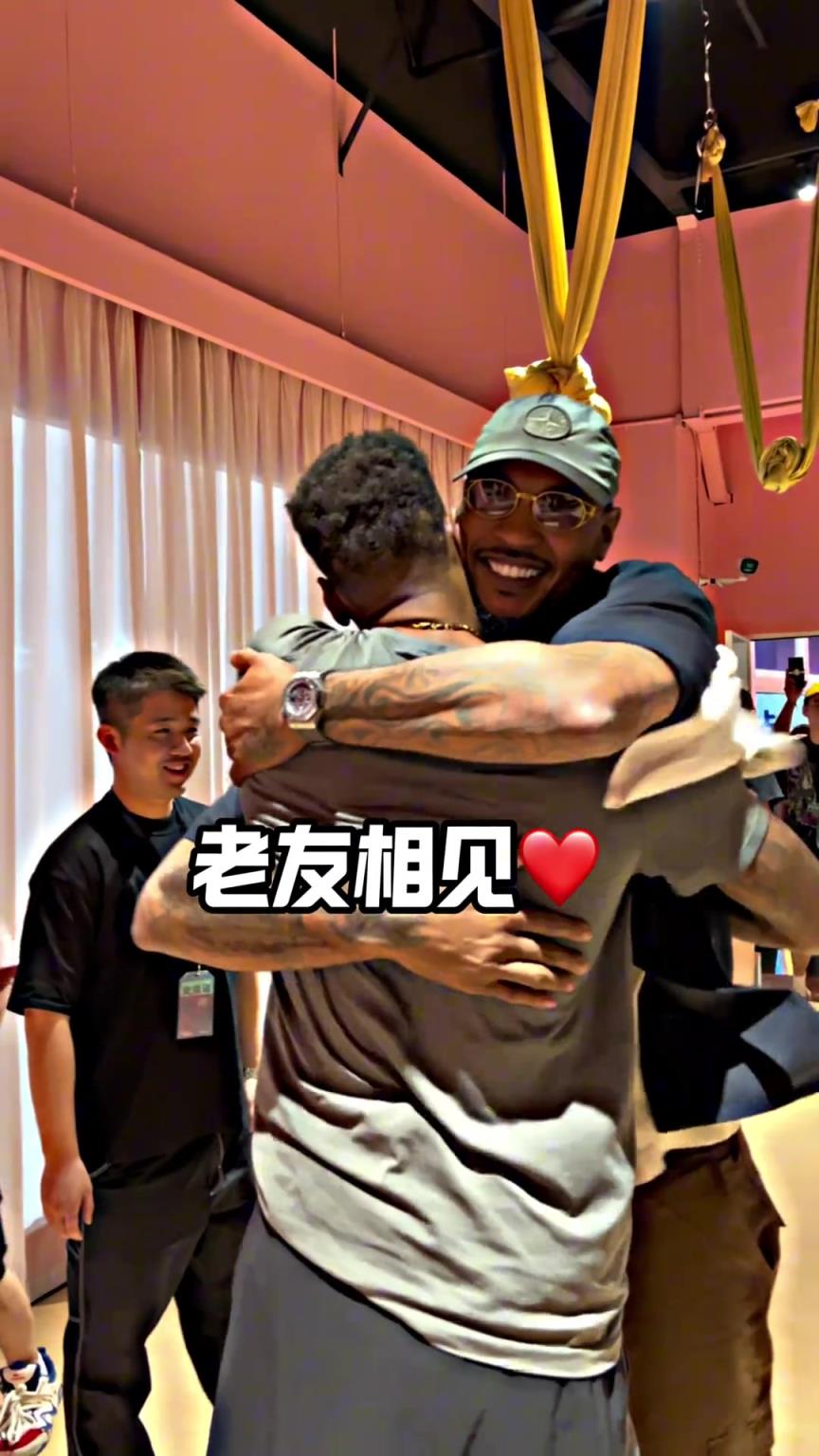 威姆斯曬視頻：好久沒見老大哥了?和老隊員安東尼12年沒見了！
