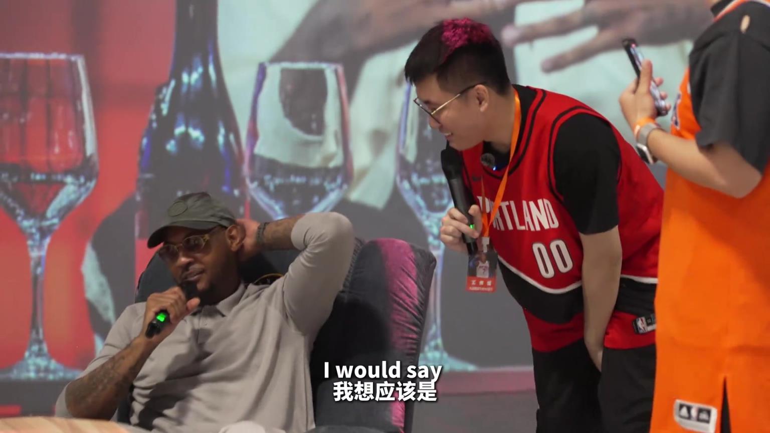 网友提问安东尼生涯最满意的一场球？安东尼：62分之夜那场